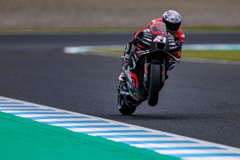 MotoGP Japon J1, Aleix Espargaró (Aprilia/4) se souvient de 2019 avec la RS-GP : « c’est une autre moto c’est incroyable à quel point elle a changé »