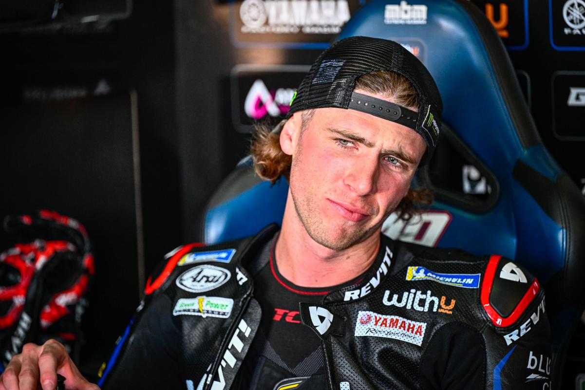 MotoGP Thaïlande J3 Darryn Binder (Yamaha/21) confirme le problème des M1 : « ma roue avant n’arrêtait pas de se bloquer »