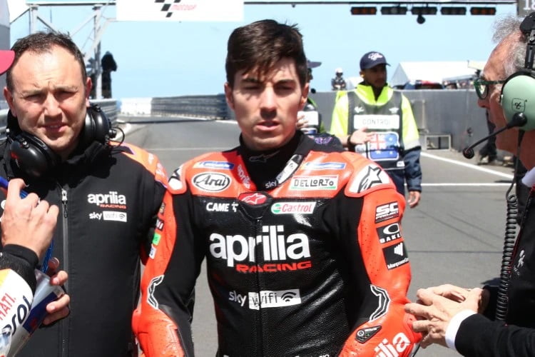 MotoGP Australie J3, désillusion pour Maverick Viñales (Aprilia/17) : « je ne peux pas expliquer ce qui s’est passé, j’étais plus lent que les gars du Moto2 »