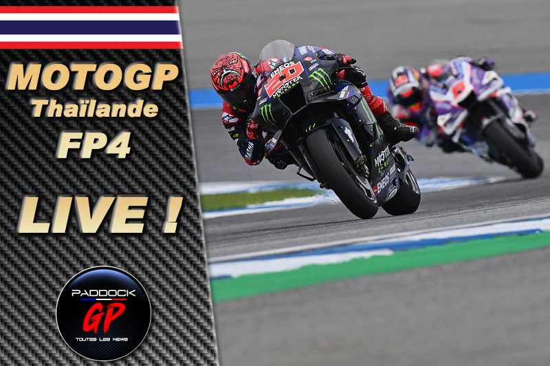 MotoGP Thaïlande FP4 LIVE : Johann Zarco donne le ton