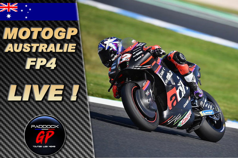 MotoGP Australie FP4 LIVE : Maverick Viñales attaque, Johann Zarco suit et Quartararo sixième