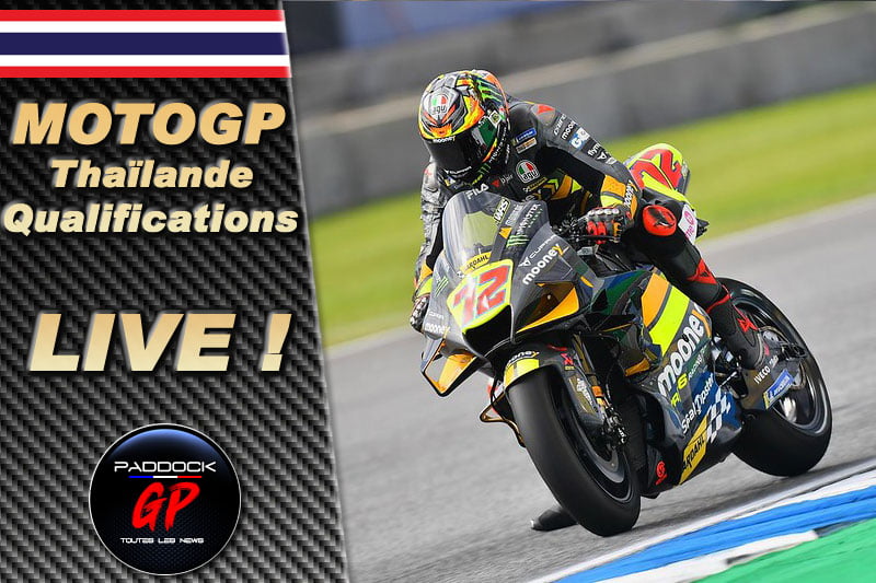 MotoGP Thaïlande Qualifications LIVE : Pole sensationnelle de Bezzecchi avec le record de la piste, Quartararo quatrième