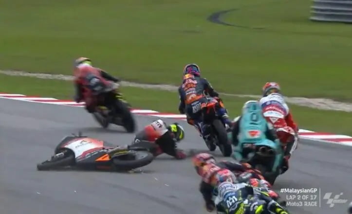 MotoGP Malaisie : Stefano Nepa, après son violent accident en Moto3, voici comment il va