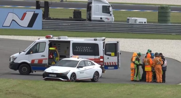 WSBK : Eugène Laverty termine sa carrière dans la douleur mais les nouvelles sont rassurantes