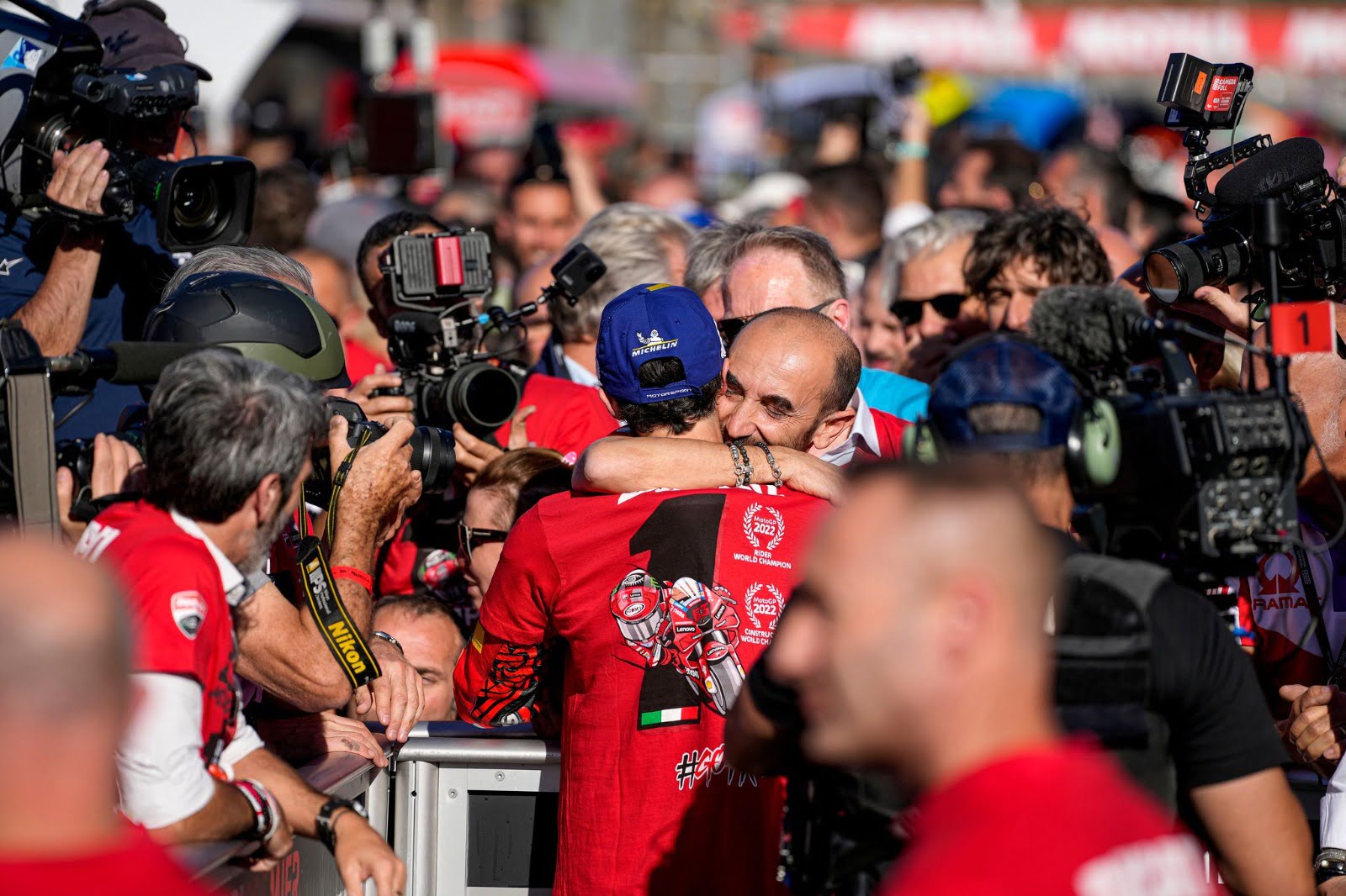 MotoGP Valence : le patron de Ducati Claudio Domenicali est comblé