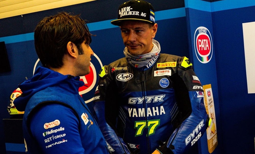 WSBK, Dominique Aegerter met déjà l’ambiance chez Yamaha GRT : « je veux battre Remy Gardner »