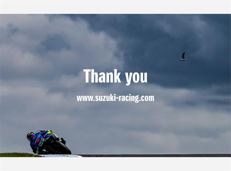 MotoGP : vous avez encore un mois pour profiter du site Suzuki Racing avant sa fermeture