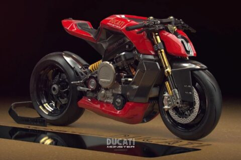 [Street] Serait-ce un aperçu de la future Ducati Monster électrique ?