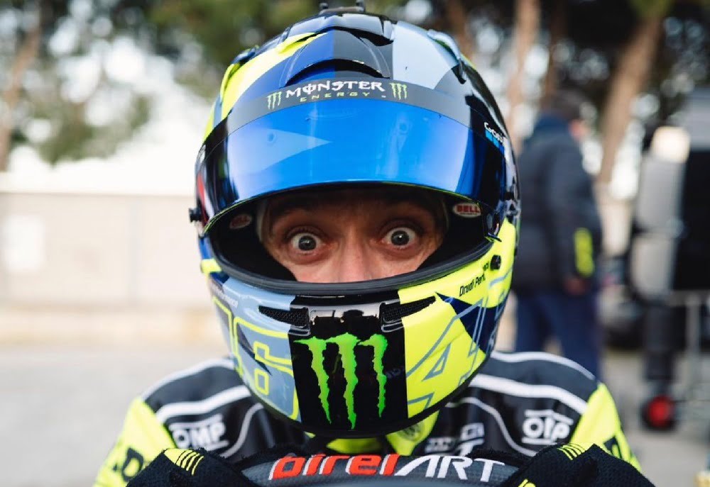 MotoGP : Valentino Rossi sera en piste à Dubaï ce week-end comme officiel BMW