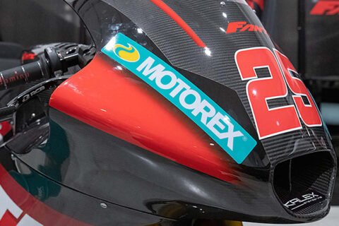 Moto2 : Une première idée de la Fantic 2023...