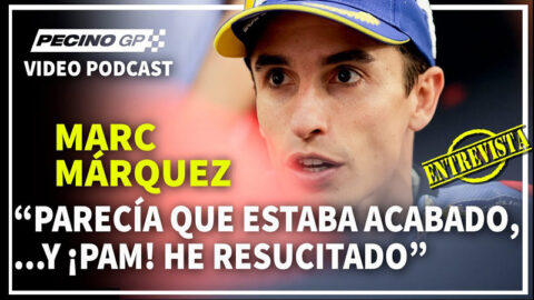 MotoGP Interview Marc Márquez : « On aurait dit que j'étais fini, et boum, je suis revenu à la vie ! ».